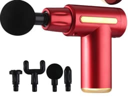 image-Fascia Gun Mini 850 Blue 5-Gear Muscle Massager with 1200mAh Battery
