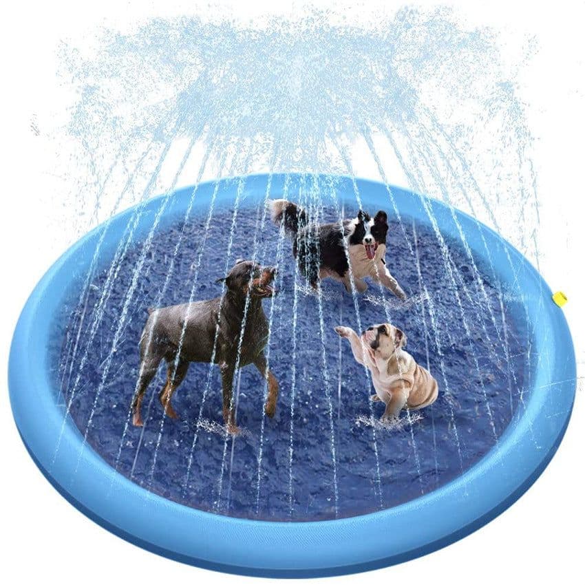 image-Spot Pet Spray Mat Folding Dog Swimming Pool