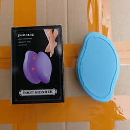 image-Nano Glass Hair Remover - Manual Foot Grinder Blue
