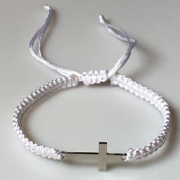 image-Hand-Woven Stainless Steel Couple Bracelets