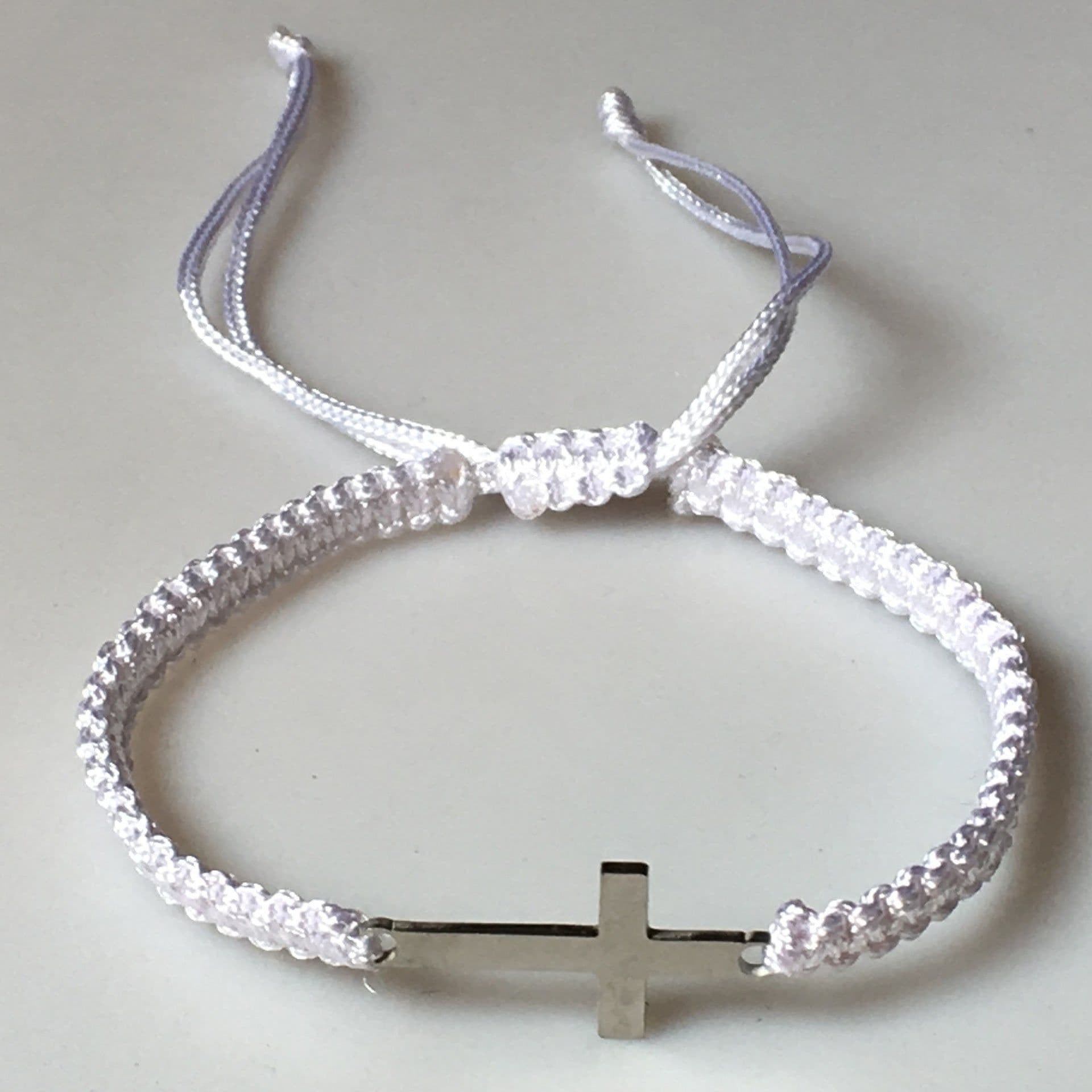 image-Hand-Woven Stainless Steel Couple Bracelets