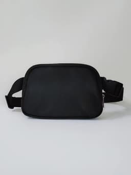image-Sports Fitness Waist Bag - Orange Nylon Unisex