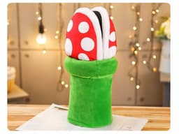 image-Cross-border mario slippers Mario game surrounding cannibal slippers warm home cute cotton shoes