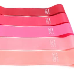 image-Latex Resistance Bands Set 5 Pack - Yoga Exercise