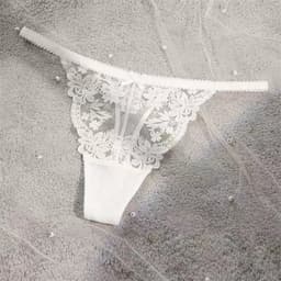 image-New French style sexy ultra-thin shapewear heavy industry embroidery perspective sexy multi-breasted corset bra set