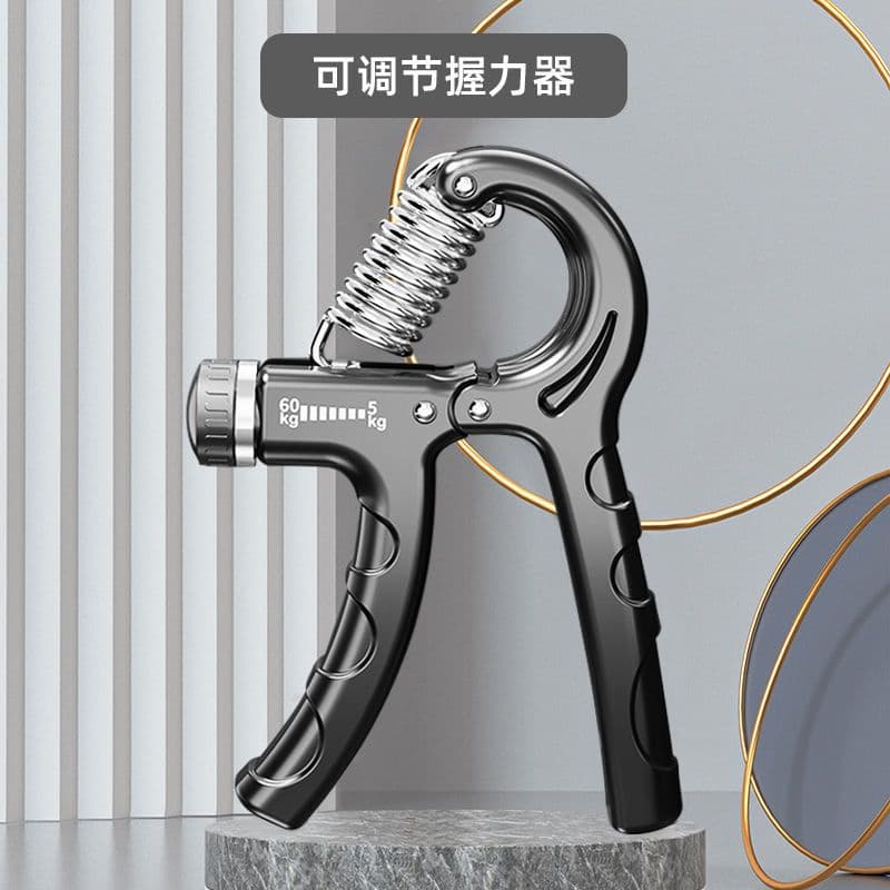 image-Adjustable Counting Grip Wholesale Hand Training Arm Strength Portable Wrist Strength Rehabilitation Training Strength