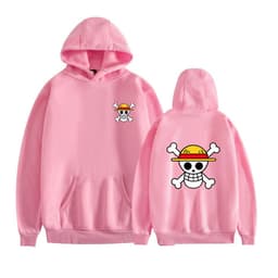 image-Yellow Hooded Sweatshirt - Anime Print Loose Fit