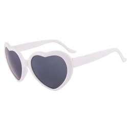 image-Mori Fox Heart Sunglasses - Black UV400