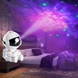 image-HR-F2 Astronaut Laser Nebula Lamp Projector - USB