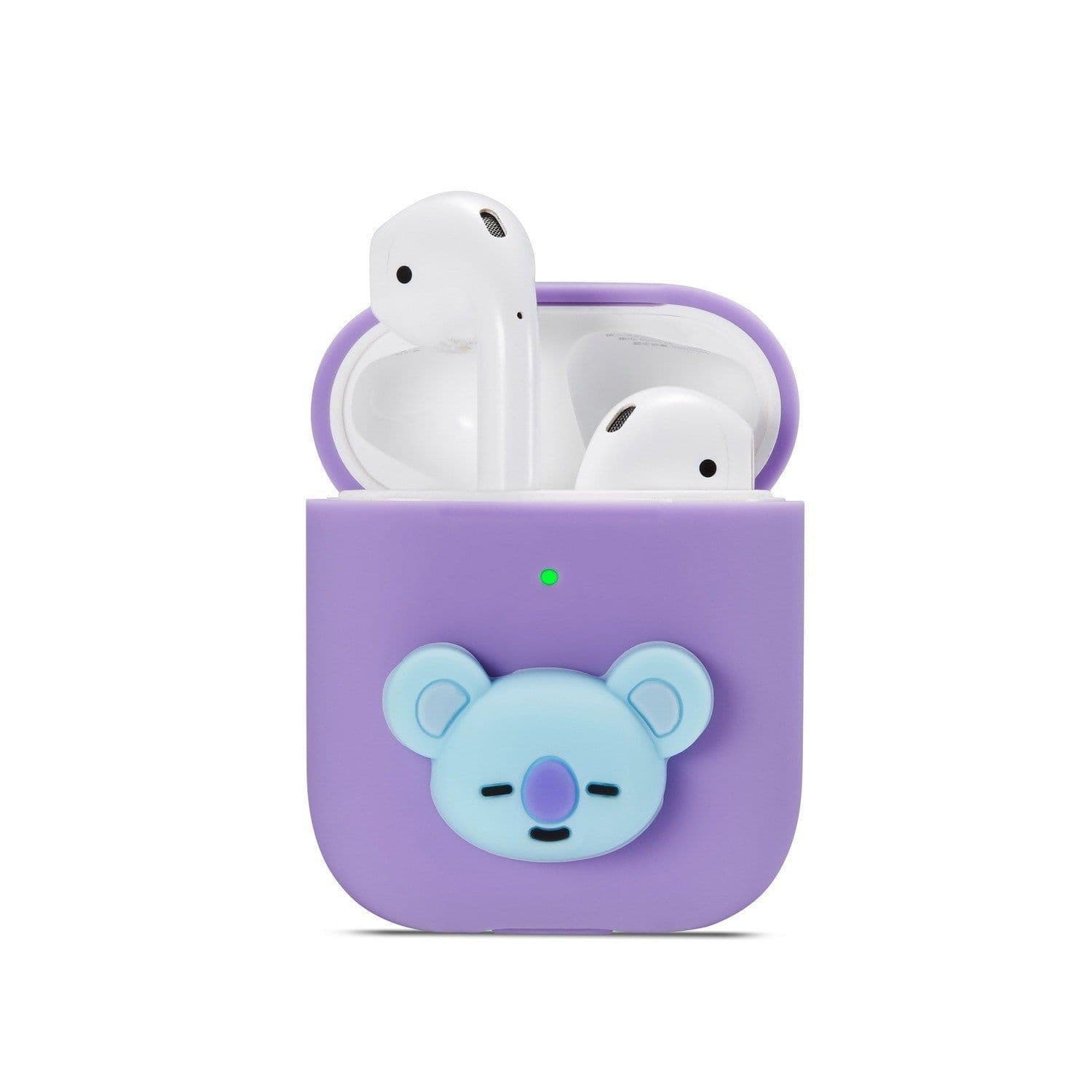 image-Universal Cartoon Silicone Case for AirPods 1/2 - Protective