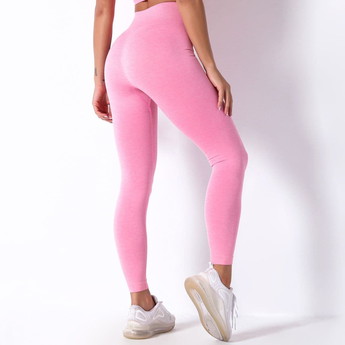 image-Nisha Women's Yoga Suit - Black Leggings Short Sleeve L