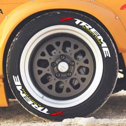 image-XTREME Car Tire Sticker 3D PVC - 1.25"