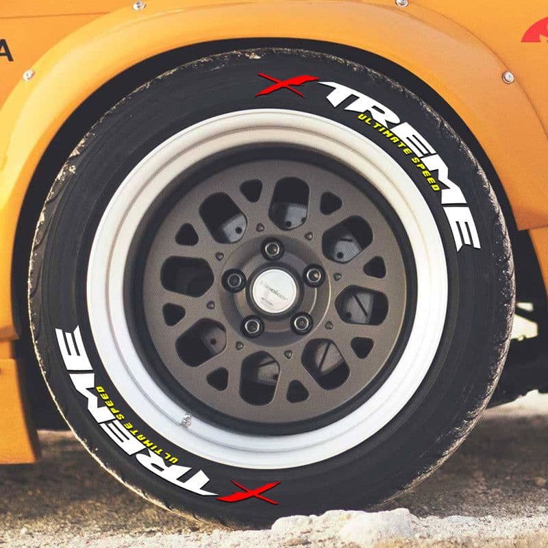 image-XTREME Car Tire Sticker 3D PVC - 1.25"