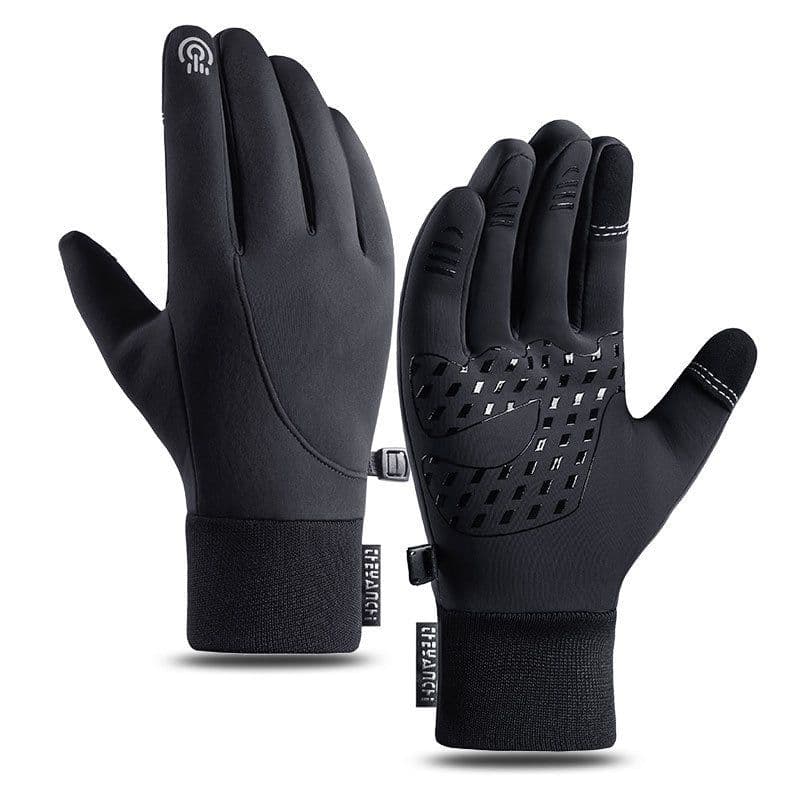 image-Winter Cycling Gloves Touchscreen Unisex Grey XL