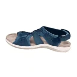 image-Roman Sandals Women Velcro Round Toe Pink Size 43
