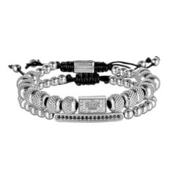 image-European Retro Crown Bracelet Adjustable Men's