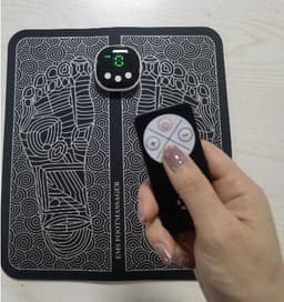 image-Foot Massager EMS - 8 Modes 19 Gears Remote Control