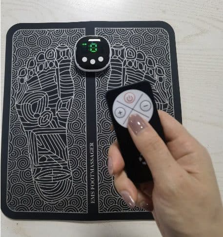 image-Foot Massager EMS - 8 Modes 19 Gears Remote Control