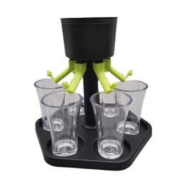 image-Hexagonal Wine Dispenser - Party Pouring