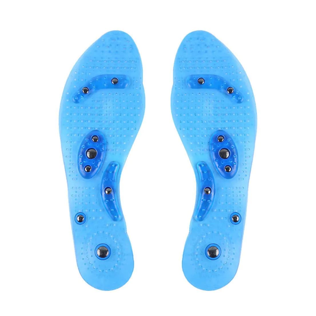 image-Douyin Kuaishou live broadcast PVC magnetic insoles 8 magnet insoles transparent insoles magnetic magnets have no effect