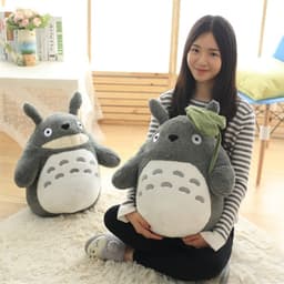 image-Miyazaki Hayao Cage Cat Plush Toy - 70cm, PP Cotton