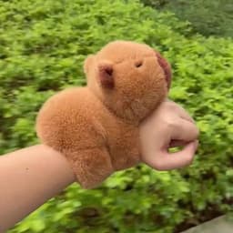 image-Meixuan Capybara Plush Bracelet Toy - 23cm Cute Gift for Kids