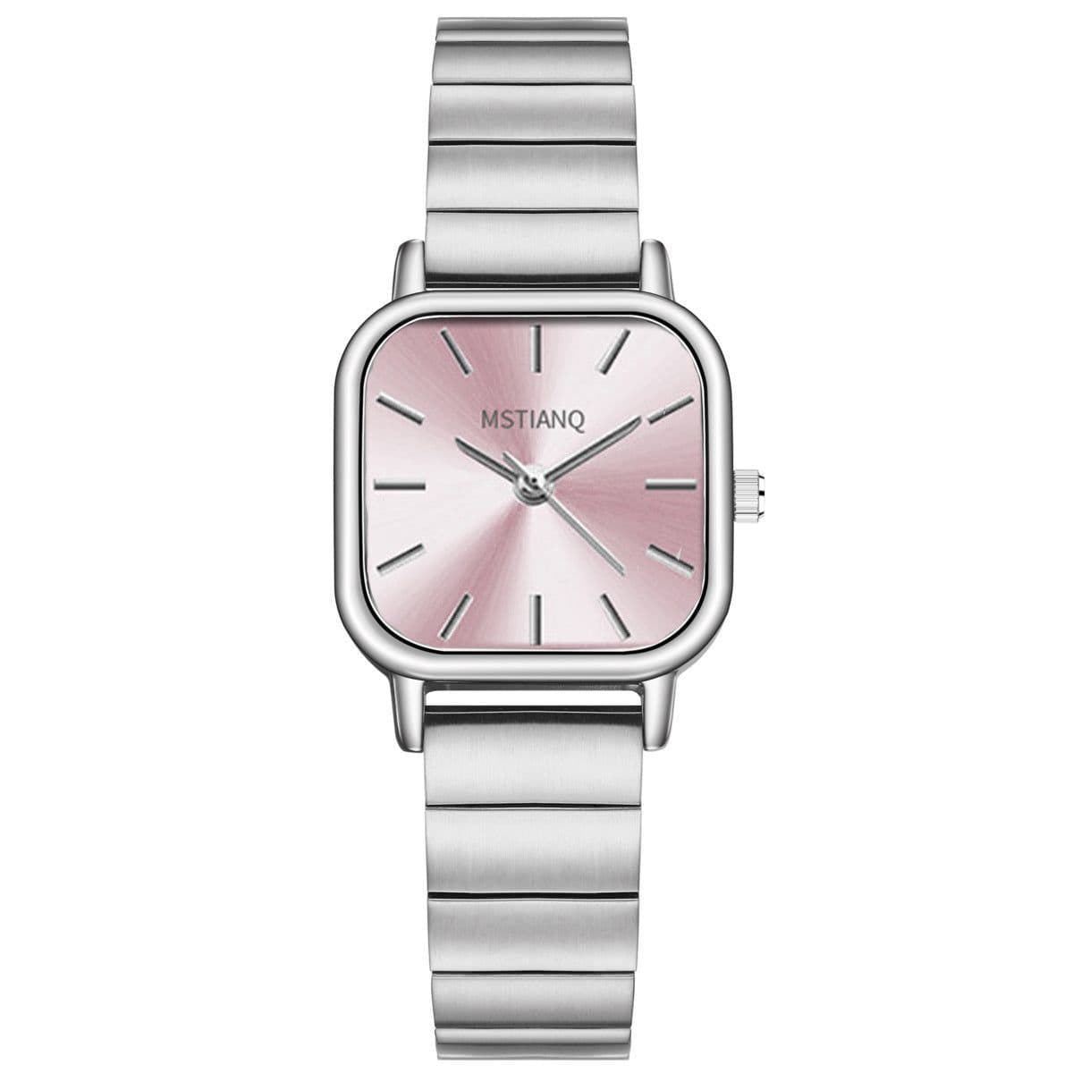image-Women's Fashion Watch - Versatile Steel Belt Quartz Simple Design