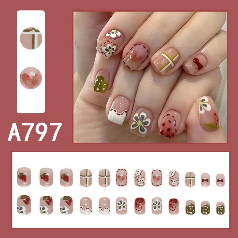 image-New spring and summer best-selling ice-through flowers, love, high-end sense, sweet, cool, gentle and cute, fresh and white, factory direct sales
