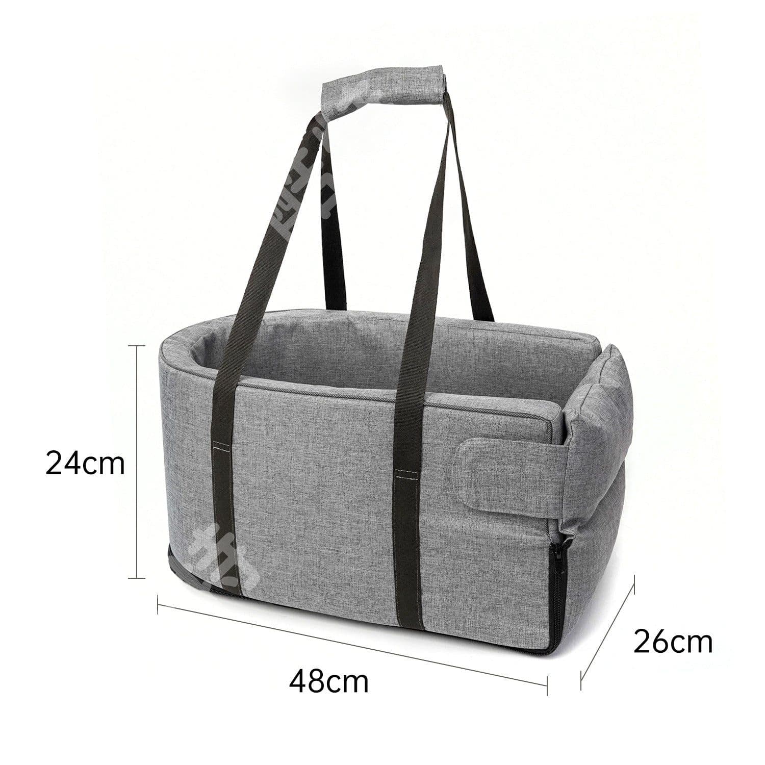 image-Amazon best-selling car dog kennel car pet car bag safety seat central control pet kennel bag