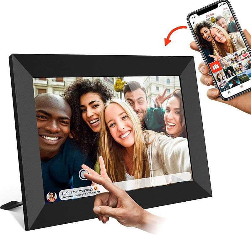 image-Frameo 10 Inch Digital Cloud Photo Frame With WiFi And App Control