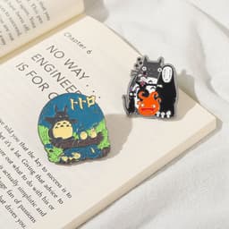 image-Anime Flame Cartoon Character Brooch