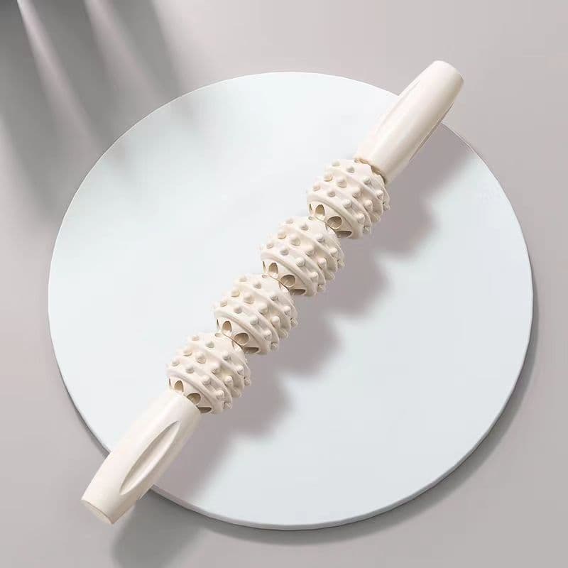 image-Stovepipe massage stick mace roller fitness fascia stick leg muscle relaxation roller calf yoga stretching