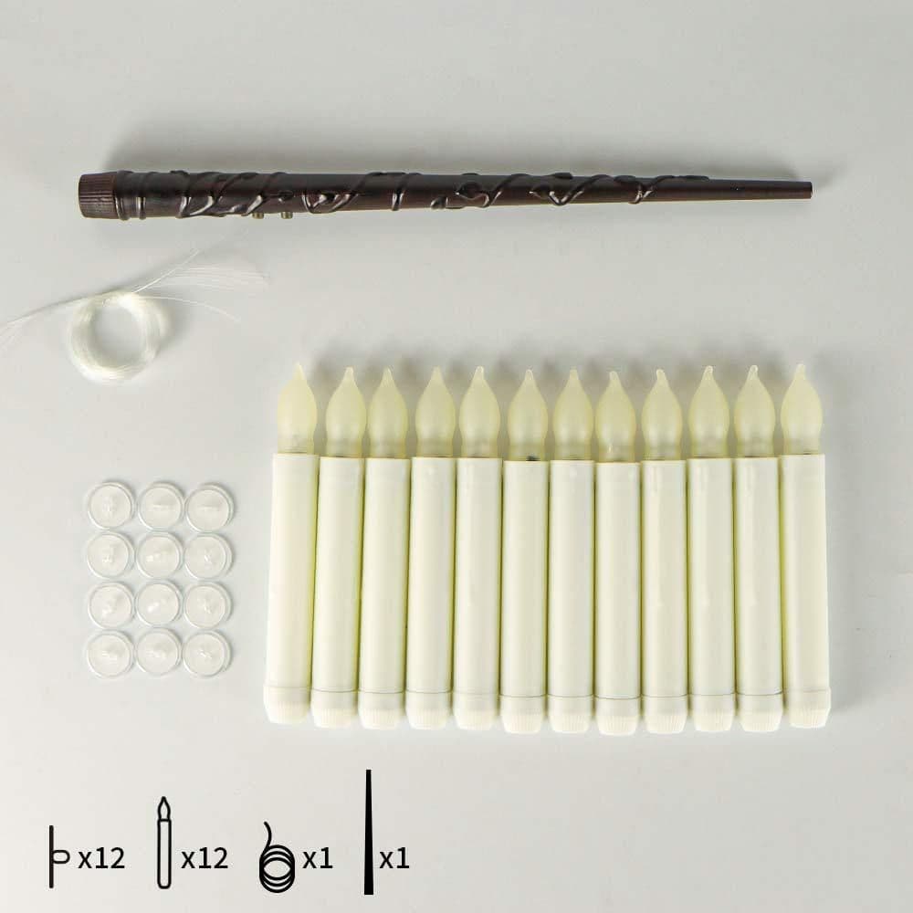 image-Harry Potter Magic Wand Remote Control Decorative Candle for Halloween Party