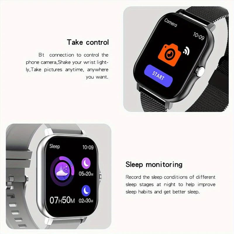 image-Cross-border hot-selling smart watch 1.44-inch screen full touch smart watch men and women Bluetooth call Y13 watch