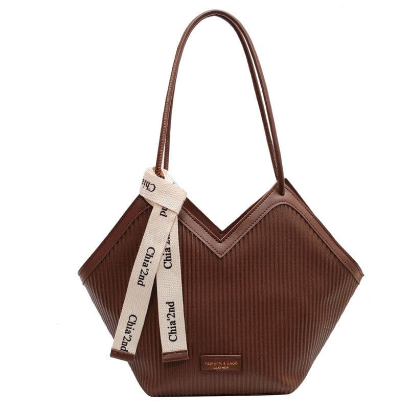 image-This year's popular niche design bags 2022 autumn and winter new women's bags fashion commuting shoulder bag portable tote bag