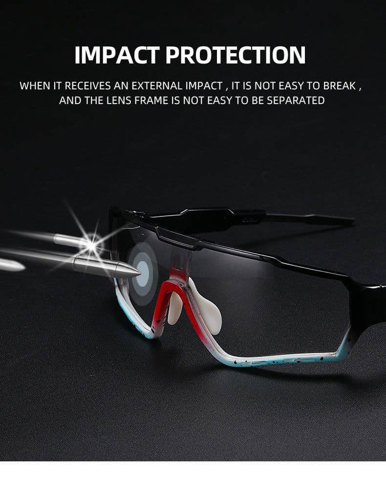 image-ELAX Cycling Glasses Color-Changing Windproof AP