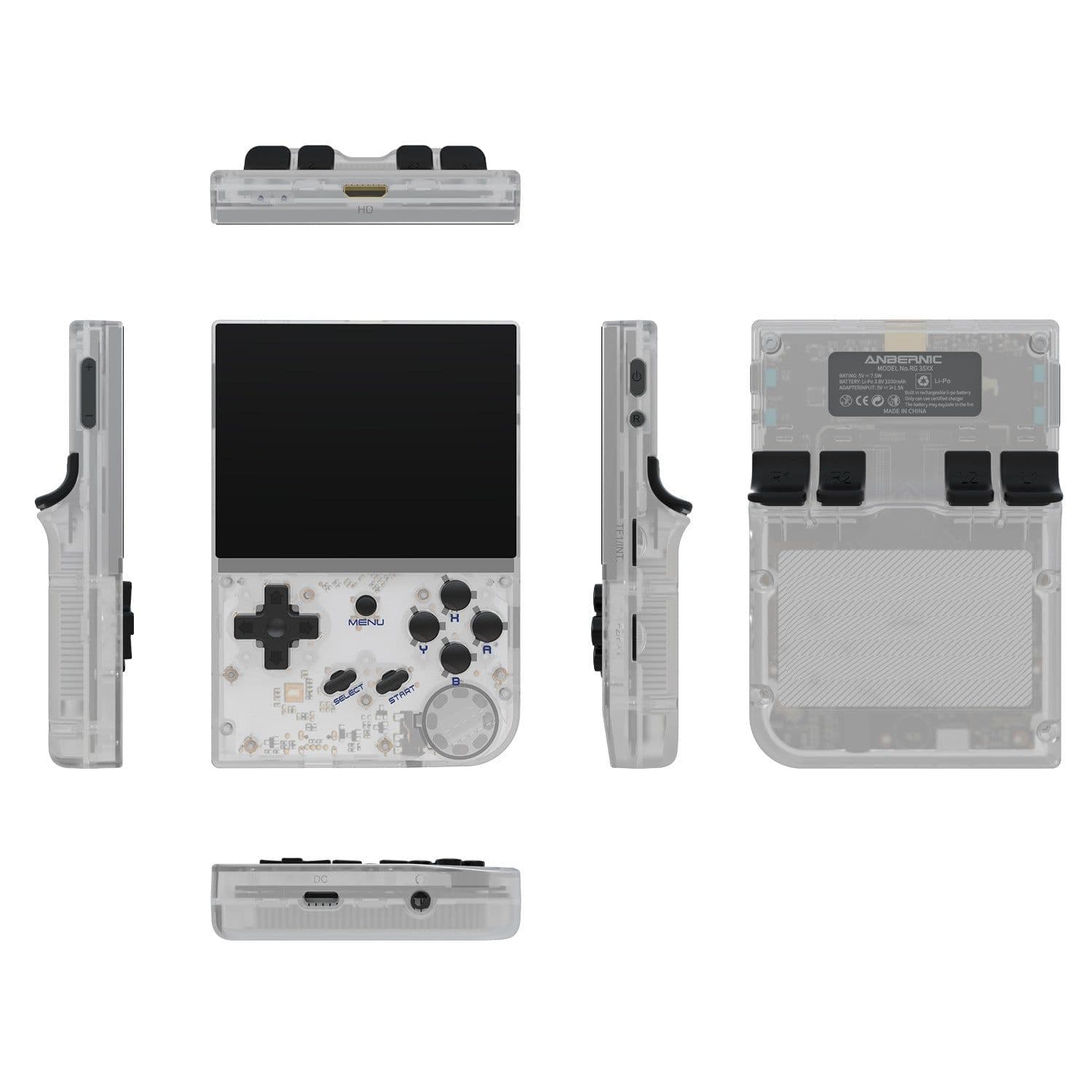 image-RG35XX Handheld Retro Gaming Console - GBA PS1 Arcade