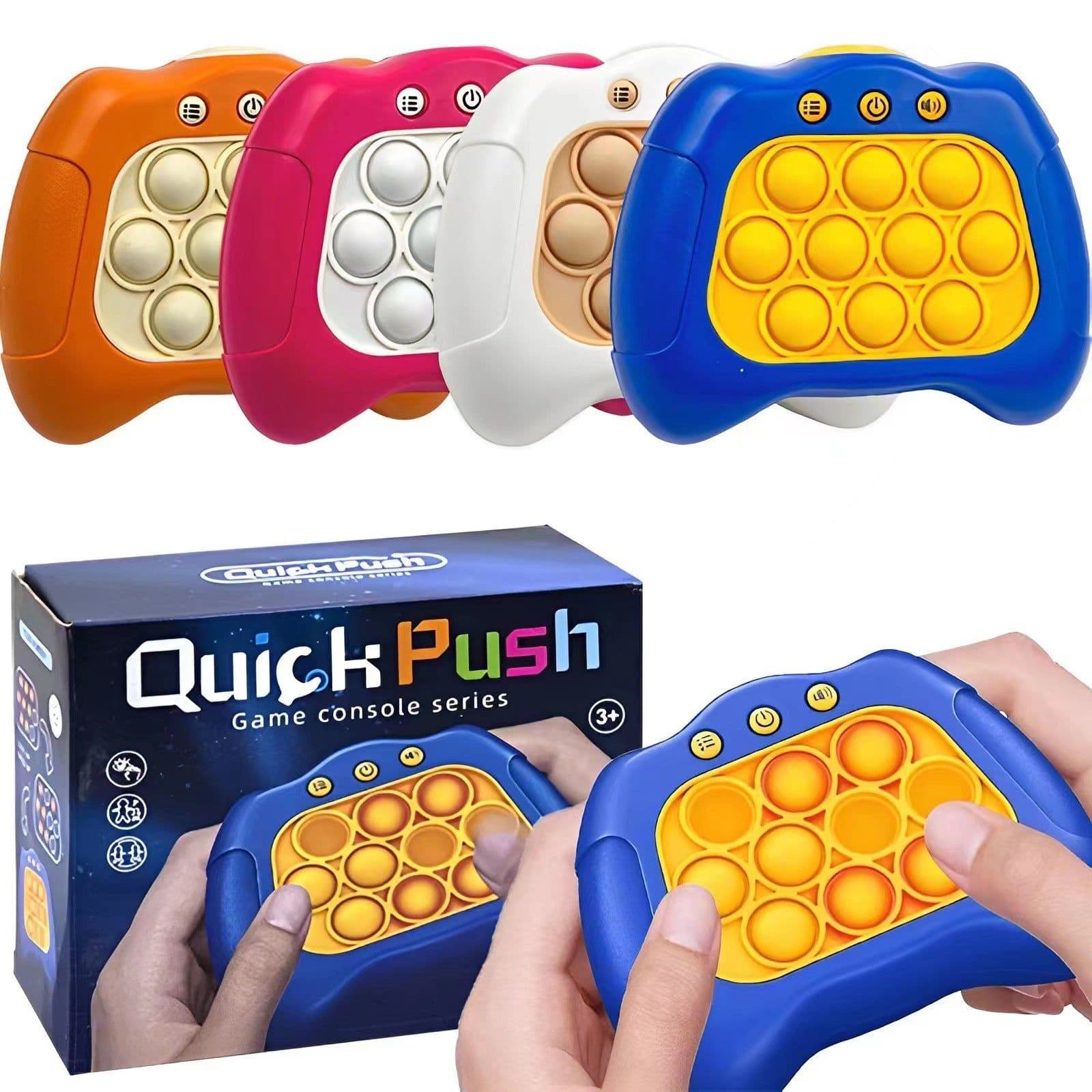 image-Speed Push Game - Pink Hamster Whack Toy