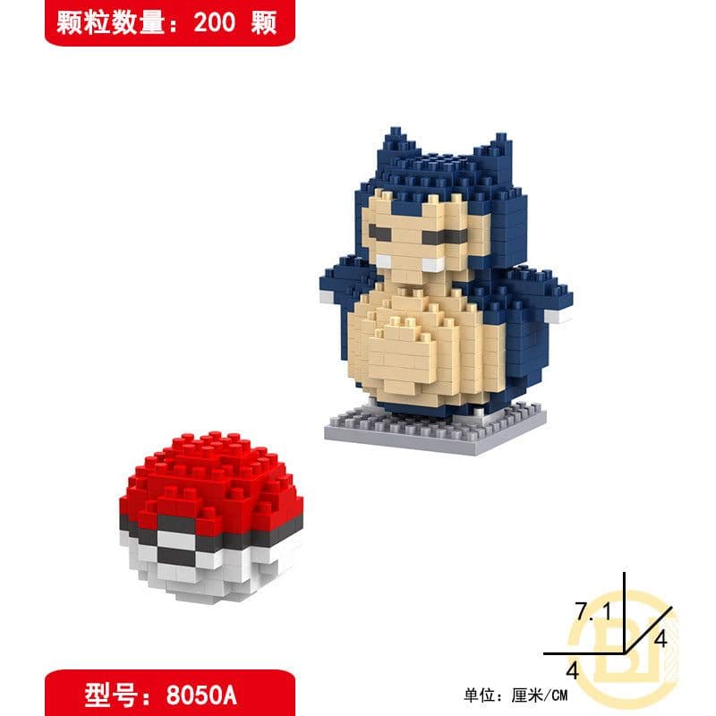 image-LBYU Pokemon Diamond Particle Micro Building Block