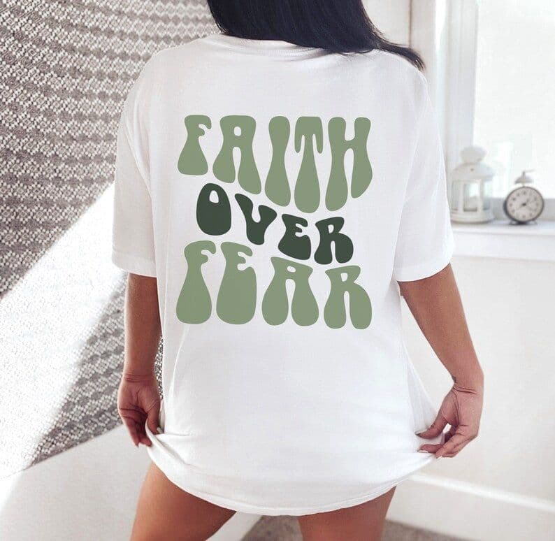 image-Women's T-Shirt Yellow Letter Print Round Neck XXL