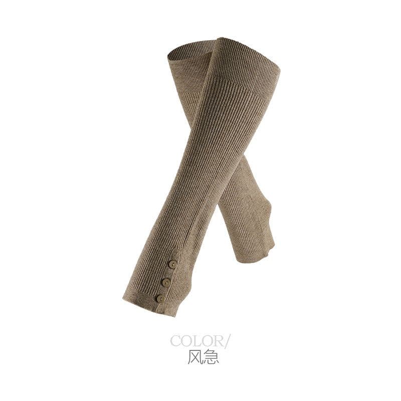 image-MeiKan Knee-Length Ballet Dance Socks - Women's Warm Sports Socks