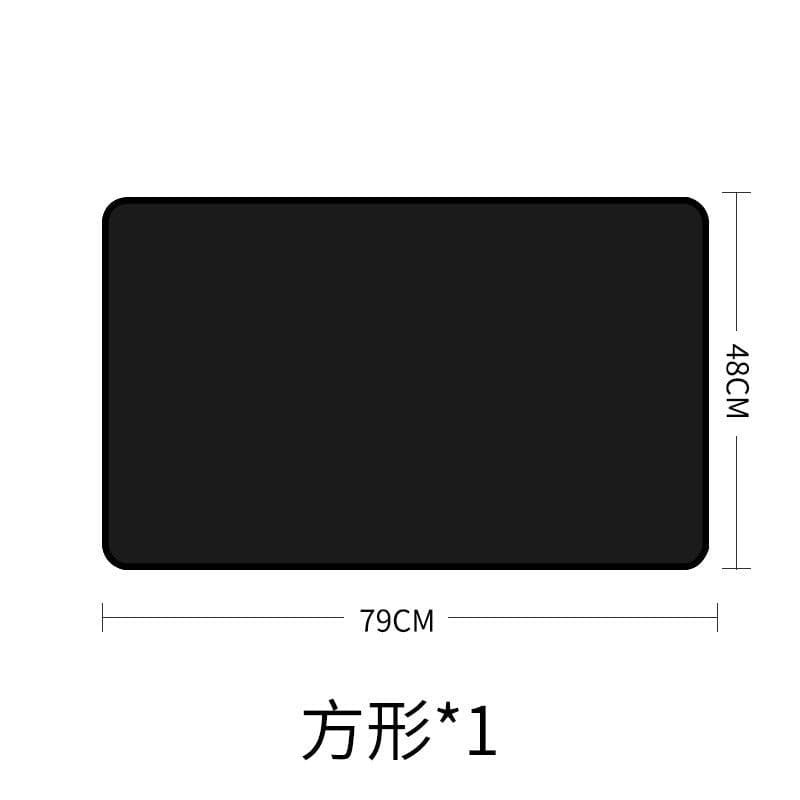 image-Magnetic Opaque Black Car Sunshades - 10 Strong Magnets Included