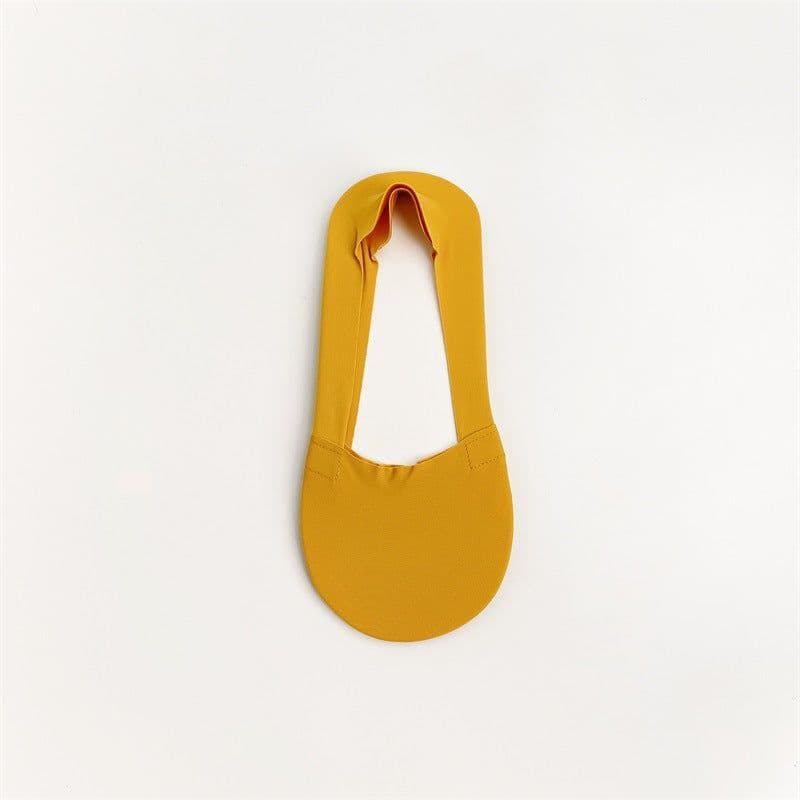 image-Yi Shangmei Women's Boat Socks - Caramel Cotton