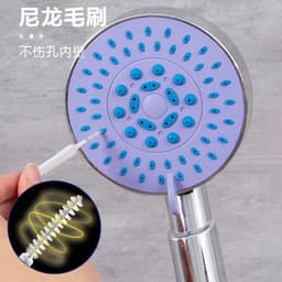 image-Shower Head Cleaning Brush - Multi-Functional Nozzle Tool