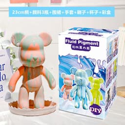 image-Fluid Bear DIY Paint Set - 6 Colors 60ml
