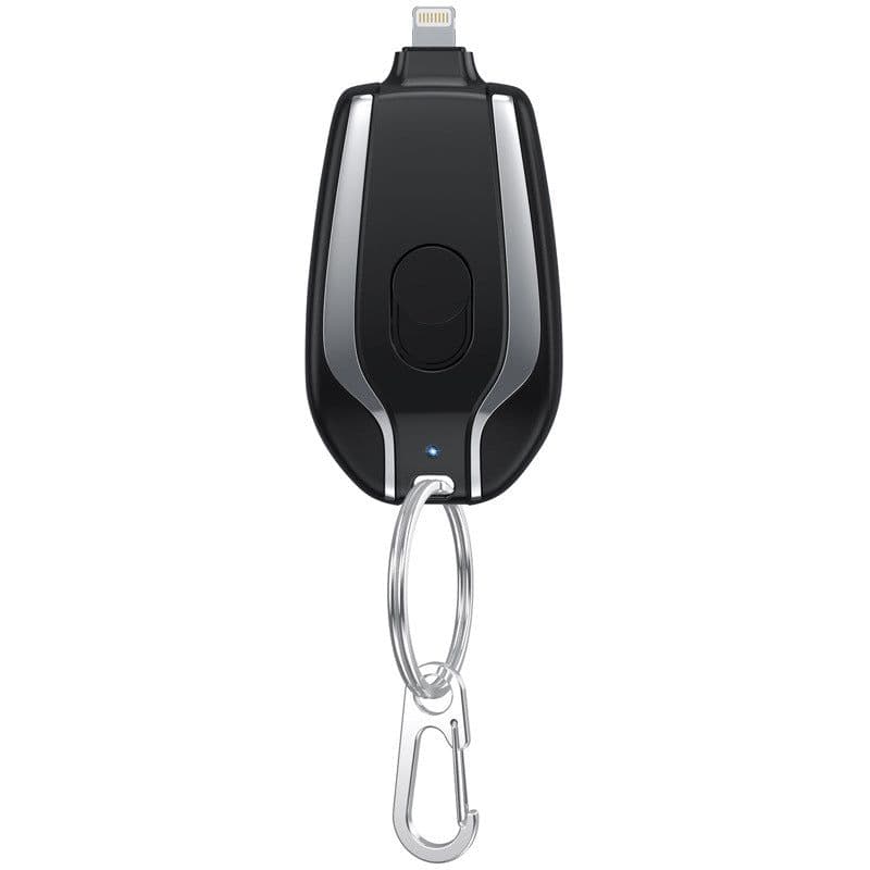 image-Portable Pink Mini Emergency Charger with 80% Efficiency, Ultra-Thin Mobile Power