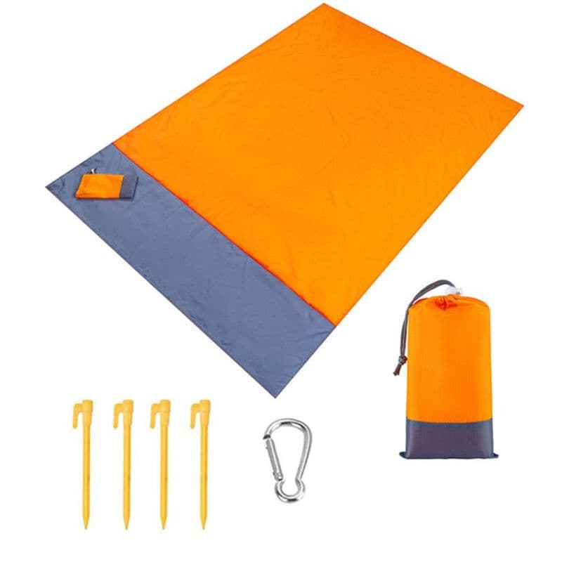 image-Beach Mat Waterproof Ultra-Thin Portable Picnic Ground Cloth