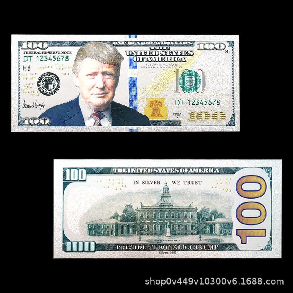 image-Trump Gold Foil Commemorative Card Set