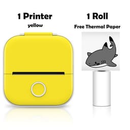 image-PhomemoT02 Thermal Label Printer - Pink