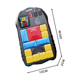 image-Early childhood education children's toys Huarongdao LCD display game console thinking